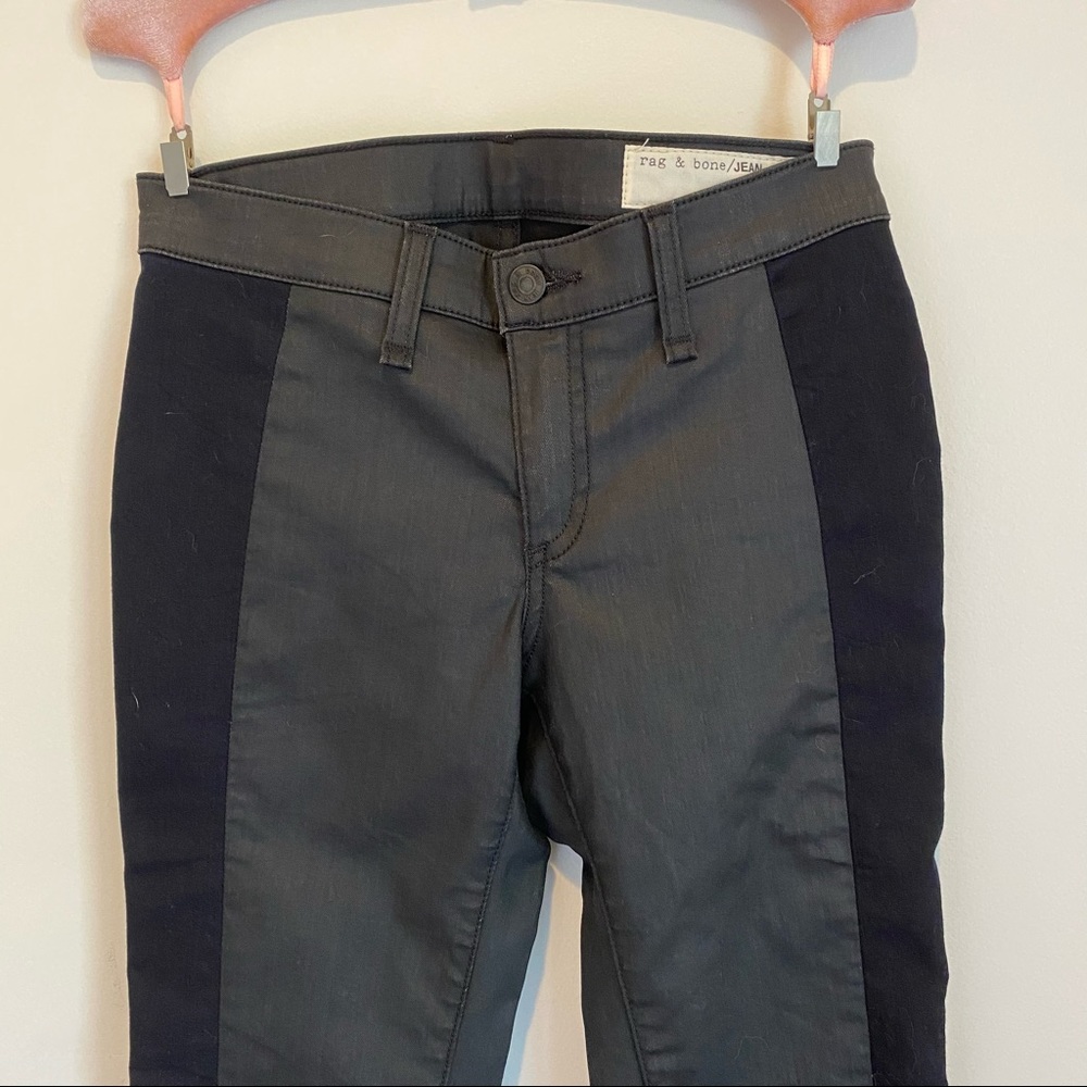 Rag & Bone size 26 Leather Jeans